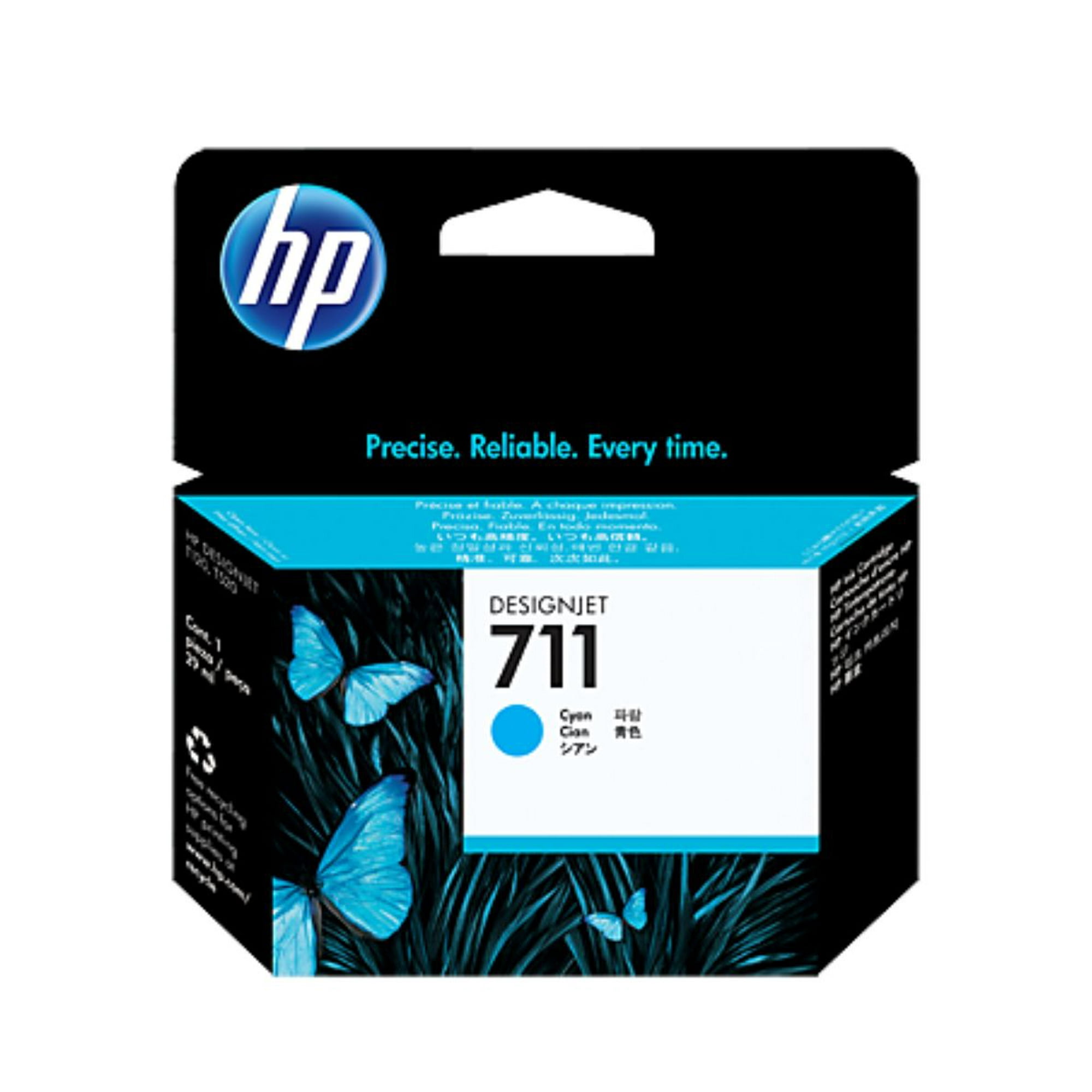 Hp Tinta 711 Cyan Cz130a