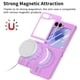 thumbnail image 5 of Magnetic Slim Case for Samsung Galaxy Z Flip 6 with Camera Guard & Anti-Scratch Back Purple, 5 of 5