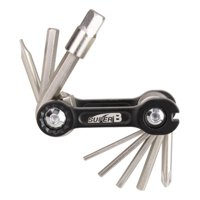 Herramienta Bicicleta Plegable Super B 10 En 1 Rojo