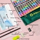 thumbnail image 3 of Set de pintura de acuarela Artecho 128 colores con papeles y pinceles, 3 of 7