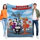 thumbnail image 1 of El Show de Rocky y Bullwinkle anti-pilling, suave, ligera, esponjosa y acogedora de lujo para hogar y cocina – Perfecta para niños y adultos,200X150cm, 1 of 6