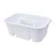 thumbnail image 2 of Cesta para artículos diversos de limpieza, colección de herramientas, uso práctico, oficina, uso doméstico, multifunción, resistente a caídas, caja de Blanco, 2 of 5