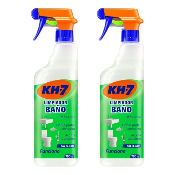 Kh-7 Multiuso Limpiador Baño Manchas Sarro 750ml x2