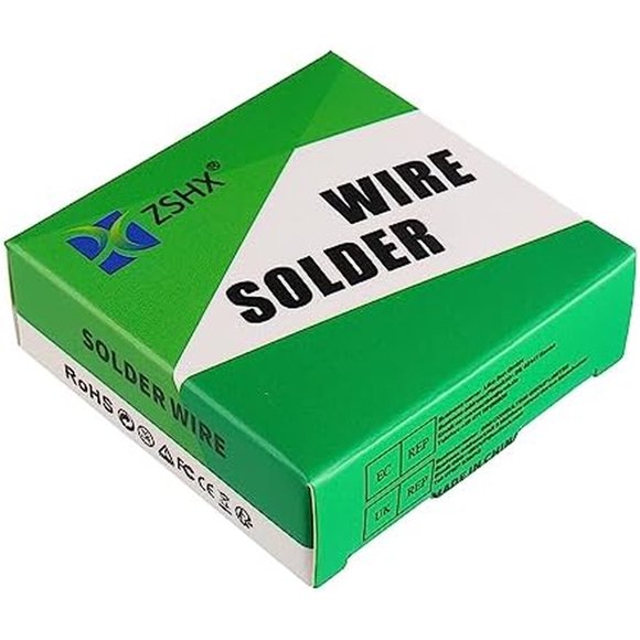 Alambre Soldador ZSHX Sn99Ag0.3Cu0.7 0.6mm 100g Libre Plomo