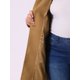 thumbnail image 5 of Abrigo de mujer talla grande Agnes Orinda con cuello vuelto, abotonado, cálido, largo con bolsillo 2X Camel, 5 of 6