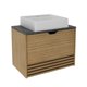 thumbnail image 1 of Mueble Baño Aereo 1 Puerta 1 Cajón con Lavamanos Almendra Marmol, 1 of 6