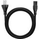 thumbnail image 2 of Cable de alimentación Rocketfish de 8 pies trenzado no polarizado 7 A, 2 of 3