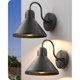 thumbnail image 1 of Aplique de Pared EDISHINE HOWL02H de 8 in, 20 cm, Gooseneck E26 x2, 1 of 3