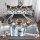 thumbnail image 1 of Lionel Messi Duvet Cover Quilt Cover World Cup Football Superstar World Cup Trophy Bedding Duvet Set, 1 of 3