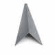 thumbnail image 1 of Perfil Esquinero Exterior Siding 3m Grafito Pack 5, 1 of 3