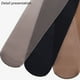 thumbnail image 4 of Paquete de 2 medias de seda brillantes y transparentes para mujer, con control superior y talle alto, ultra brillantes, 4 of 5