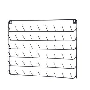 Bothyi - Soporte De Hilo, Soporte De Carrete Estable Portátil Montado En La Pared Para Sastres, Acolchado, Negro