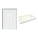 thumbnail image 1 of Pack Baño Guadalupe | Mampara + Receptáculo, 1 of 3