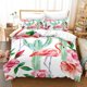 thumbnail image 1 of Flamingo series Quilt Duvet Cover Set Pillowcase Home Textiles Children 3-Piece Bedding Set, 1 of 5