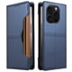 thumbnail image 1 of Funda Billetera para [iphone 16 Promax] Tarjetero Magnético Soporte Azul, 1 of 6