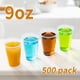 thumbnail image 4 of Vasos de plástico RACETOP 500, 270 ml, transparentes, desechables, 9 oz, 4 of 6