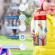 thumbnail image 5 of Botella de Agua Infantil Gee-Raffa Rosa 12 Oz, 5 of 6