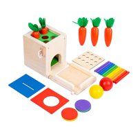 Bothyi - Objeto Permanencia Caja Cajón Juego Habilidades Motoras Finas Para Niñas Niños Preescolar