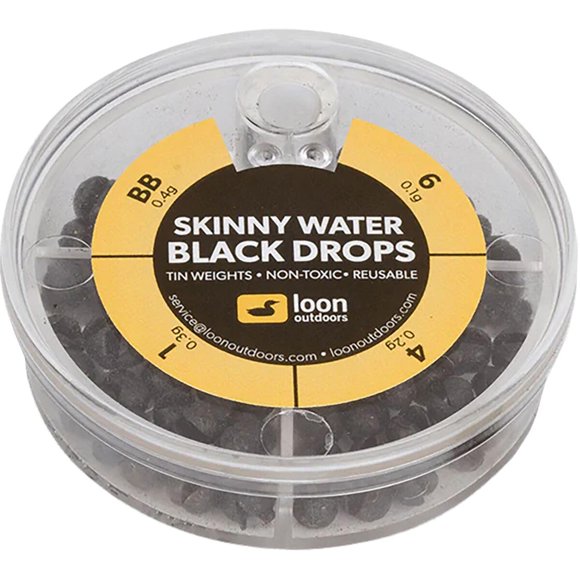 Peso de Pesca Loon Black Drops 4 Divisiones