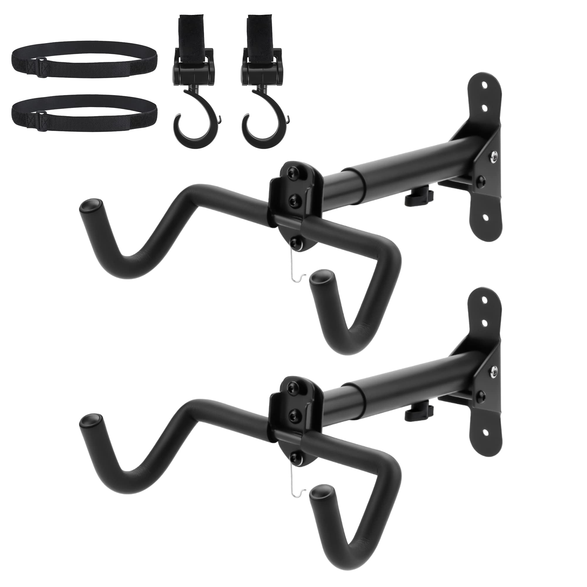 Soporte Para Bicicletas Auwey, Soporte De Pared Para Garaje, Almacenamiento De Bicicletas, Paquete De 2