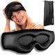 thumbnail image 1 of Mascarilla Para Dormir De Seda 3d Mulberry Para Mujeres Y Hombres Color Negro, 1 of 8