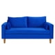 thumbnail image 1 of Sofa Sky 3C Felpa 04 Azul Rey, 1 of 6