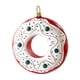 thumbnail image 1 of Adorno Para árbol De Navidad, Bonito Adorno Colgante Para Jardín, Dormitorio, Sala De Estar, 10 X 12 Cm, Donut Rojo Y Blanco, 1 of 3