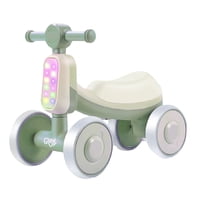 Triciclo Infantil Con Luz Y Sonido Bambi Verde Glowup
