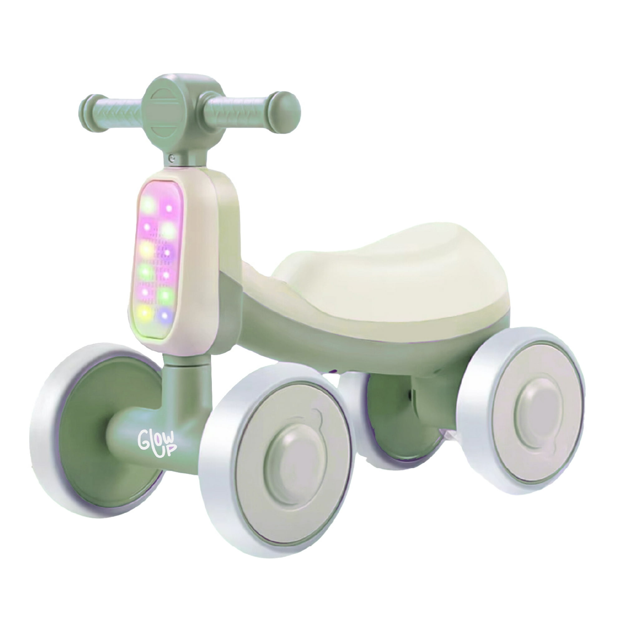 Triciclo Infantil Con Luz Y Sonido Bambi Verde Glowup