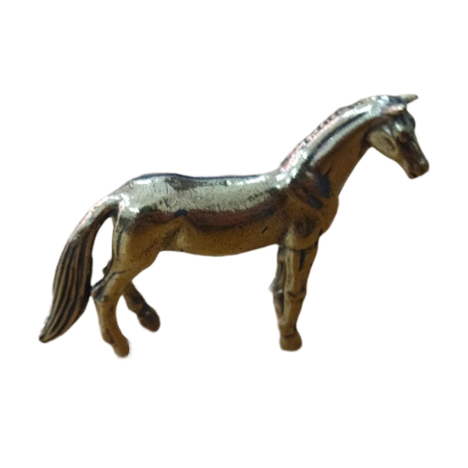 Bothyi - Figuras De Escultura De Caballo Pintadas A Mano Artesanías Para Adornos Para El Hogar