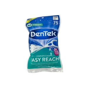 Dentek - Hilo Dental Easy Reach 75 Unidades Blanco