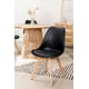 thumbnail image 2 of 4und Silla de comedor Tulip Acolchada - Negro, 2 of 5
