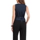 thumbnail image 3 of Chaleco a Rayas sin Mangas con Escote en V y Botones para Mujer de INSPIRE CHIC con Cinturón Trasero para Trabajo y Casual XL Azul Oscuro, 3 of 6