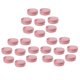 thumbnail image 5 of 24 piezas de aluminio rosa bote cosmético bálsamo para los labios tarro de contenedores de aceite cera vacío, 5 of 6