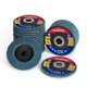 thumbnail image 1 of Juego de discos con solapa WORKPRO T29 de muelas abrasivas de circonio, paquete de 20, 1 of 7