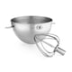 thumbnail image 1 of Bowl & Combi-Whip de acero inoxidable para batidora KitchenAid de 3 litros, 1 of 2