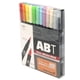thumbnail image 1 of Tombow Dual Brush Pen ABT Twin Tip, 24 colores, 1 of 9