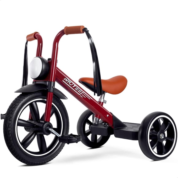 Triciclo RIDYEE para niños pequeños de 2 a 5 años con luz delantera roja
