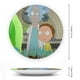 thumbnail image 2 of Plato Decorativo Desmarcar Rick y Morty Anime 15 cm, 2 of 6