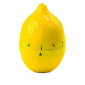Gen - Timer Cocina Con Forma De Limon Reloj Temporizador A Cuerda