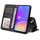 thumbnail image 5 of Funda Billetera para Samsung Galaxy A06 5G con Porta Tarjetas y Soporte Ajustable Negro, 5 of 5