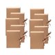 thumbnail image 3 of 10x Cajas De Regalo Con Tapas Portátiles Para Todas Las Ocasiones Cumplea?os Día De San Valentín 31cmx25cmx8cm Marrón, 3 of 5