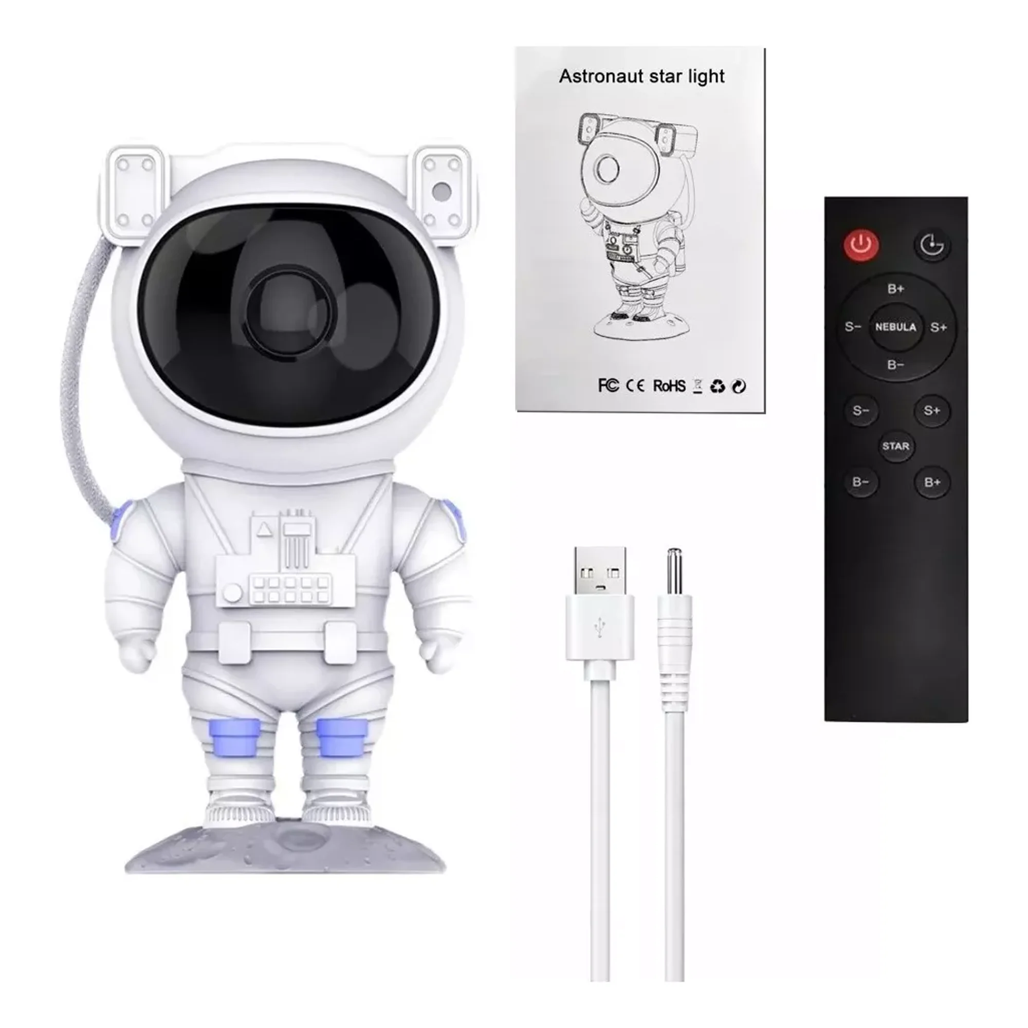 Center Web - Lampara De Astronauta Proyector