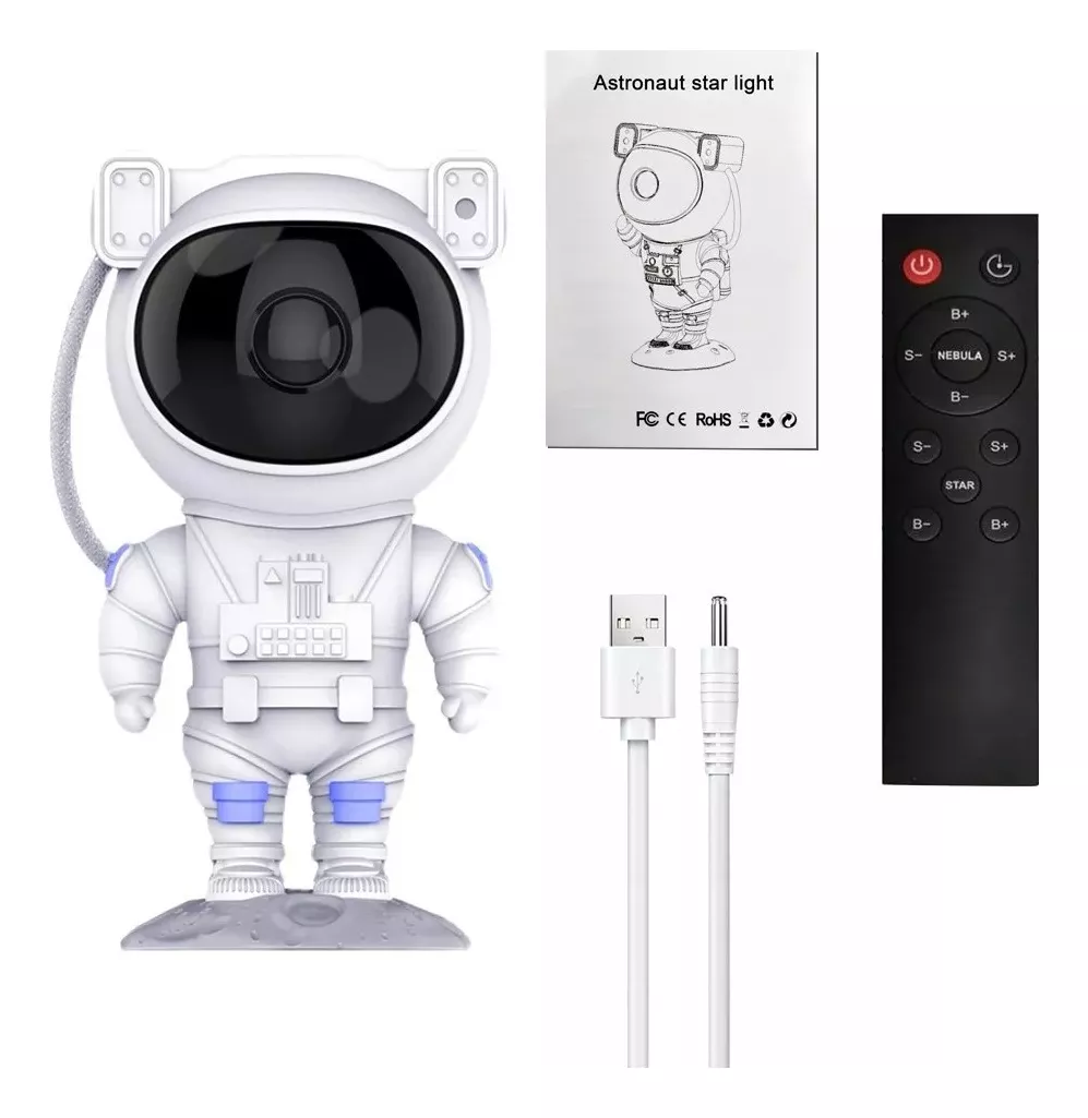 Center Web - Lampara De Astronauta Proyector