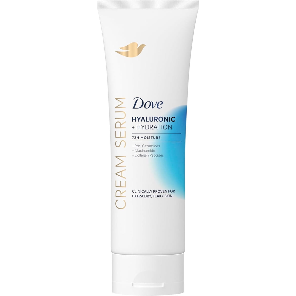 Crema Sérum Dove Hyaluronic Hidratación Piel Seca 300ml