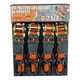 thumbnail image 1 of Jgo 4 Eslinga Cinta Amarre Con Ratchet 1 Pulgx15 Ft Crownman Negro Naranja, 1 of 2