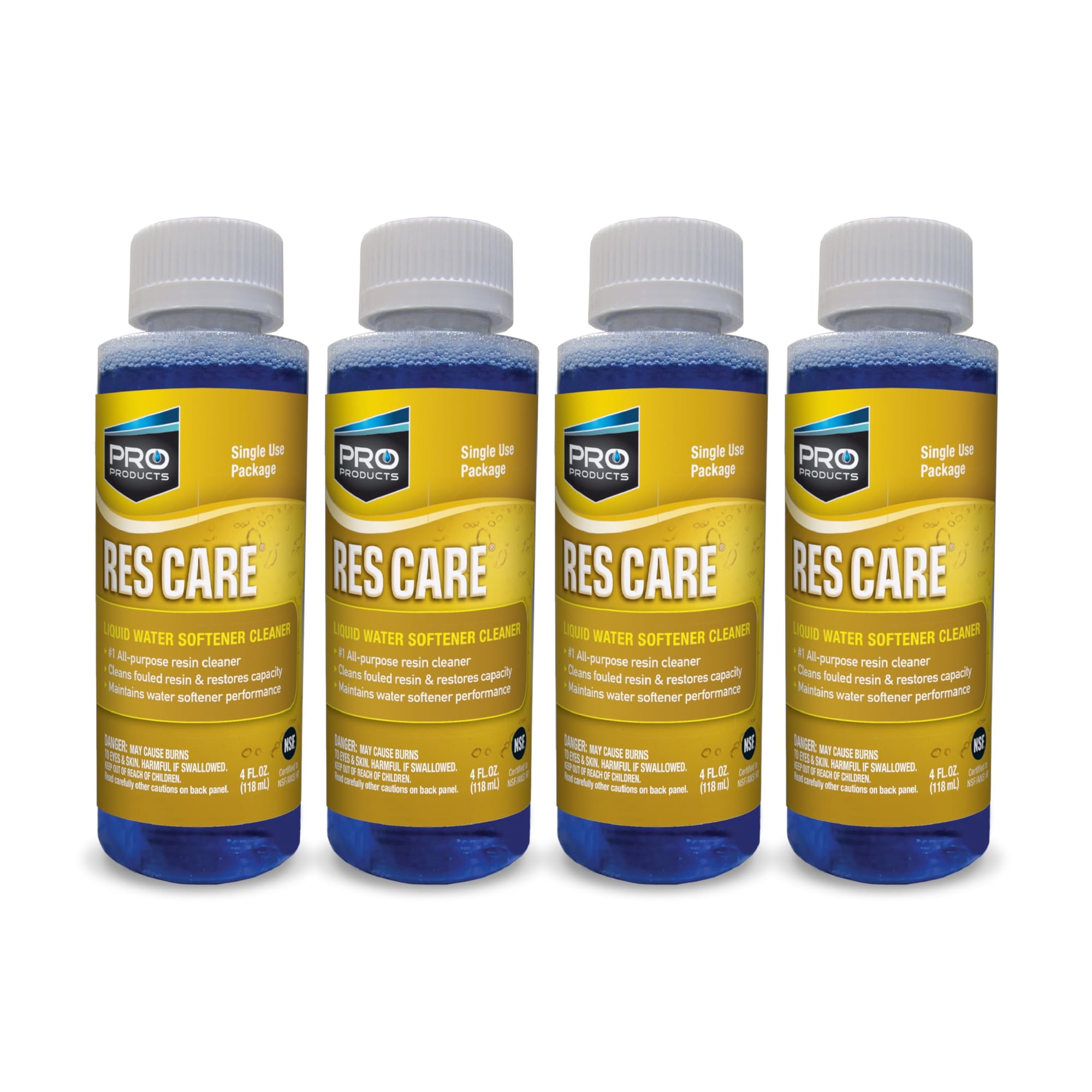 Descalcificador De Agua Pro Products Res Care, Paquete De 4 Unidades, 120 Ml