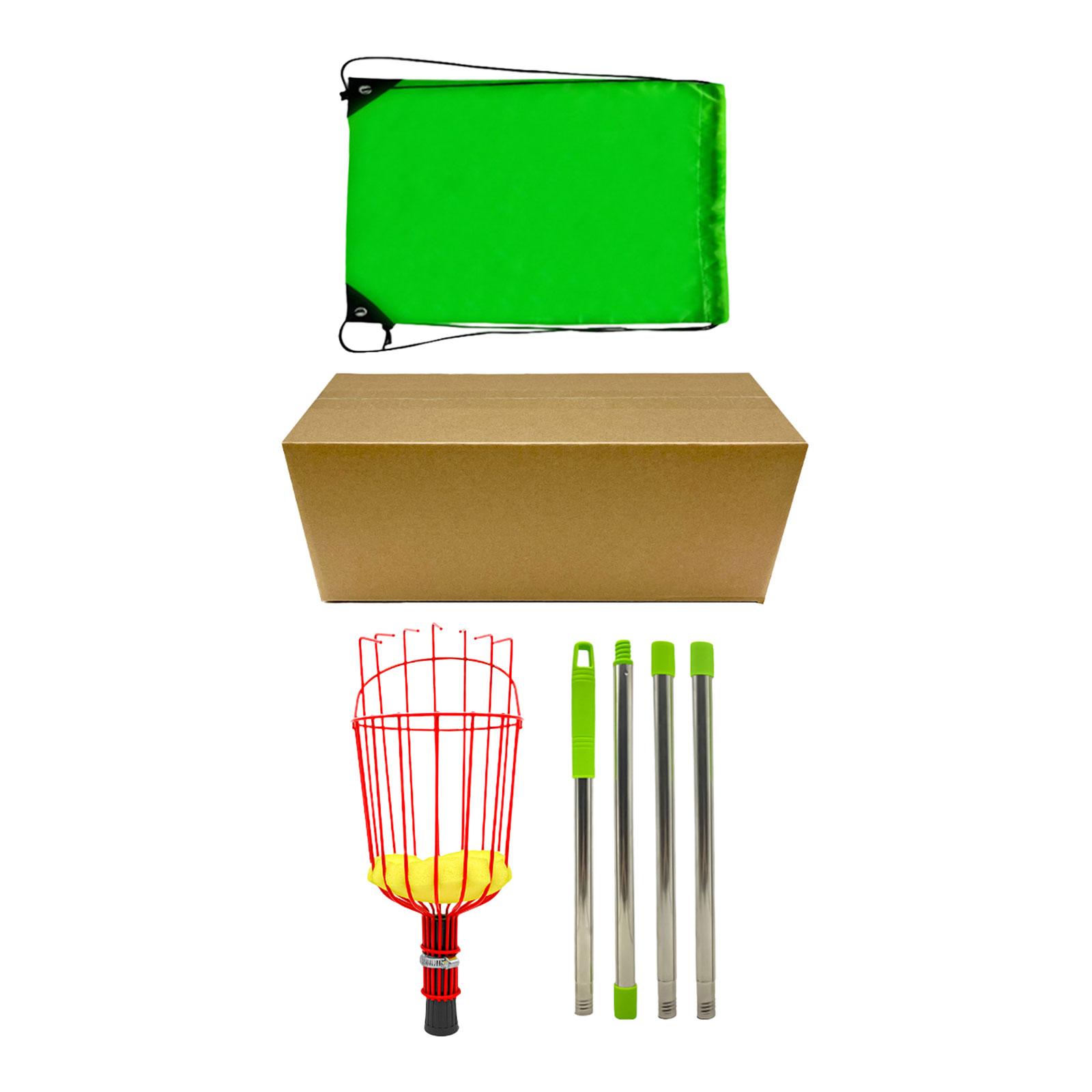 Magideal - Cesta Recolector De Frutas, Cosechadora Recolector De Frutas, Herramientas De Jardín Para Recolección De Frutas, Equipo De Recolección De Frutas, Disp 16 Metros