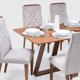 thumbnail image 3 of Comedor Avena 160&nbsp;Cm + 6 Sillas Mega Gris, 3 of 12