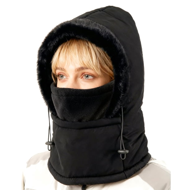 Máscara de esquí con pasamontañas JOYPICKS, forro polar, para hombre y mujer, impermeable